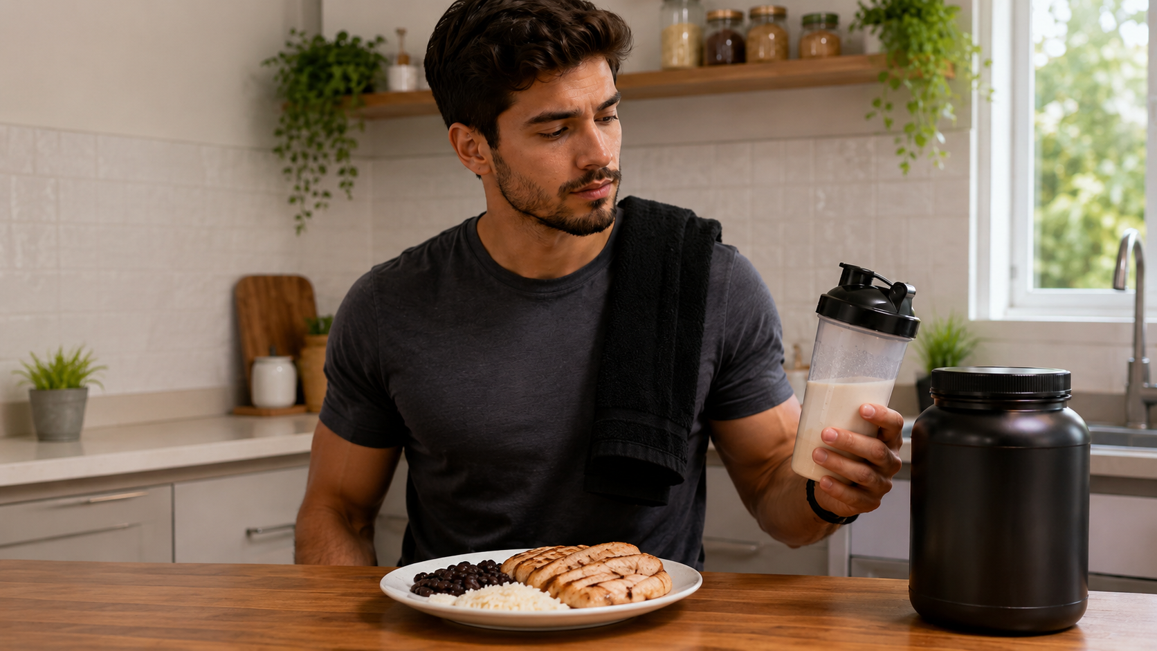 Whey protein é obrigatório para ganhar massa muscular?